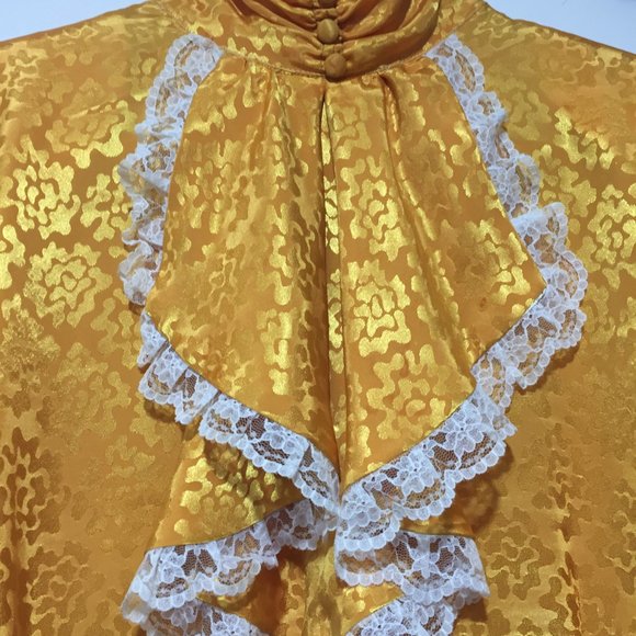 VINTAGE TURTLENECK BLOUSES SIZE L - Picture 6 of 7